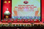 Đại hội đại biểu Đảng bộ Chính phủ lần thứ I tiến hành phiên chính thức