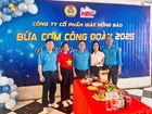 Bữa cơm Công đoàn tại Công ty cổ phần Giày Hồng Bảo