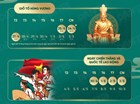 Lịch nghỉ Lễ Giỗ Tổ Hùng Vương, 30/4 - 1/5, Nghỉ Quốc Khánh 2026